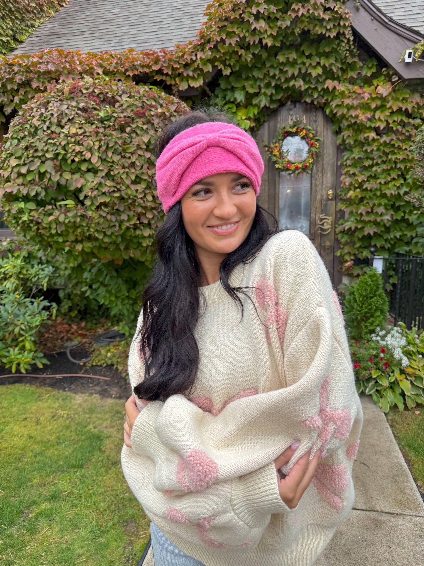 Knit Bow C.C Headwrap HWE0159