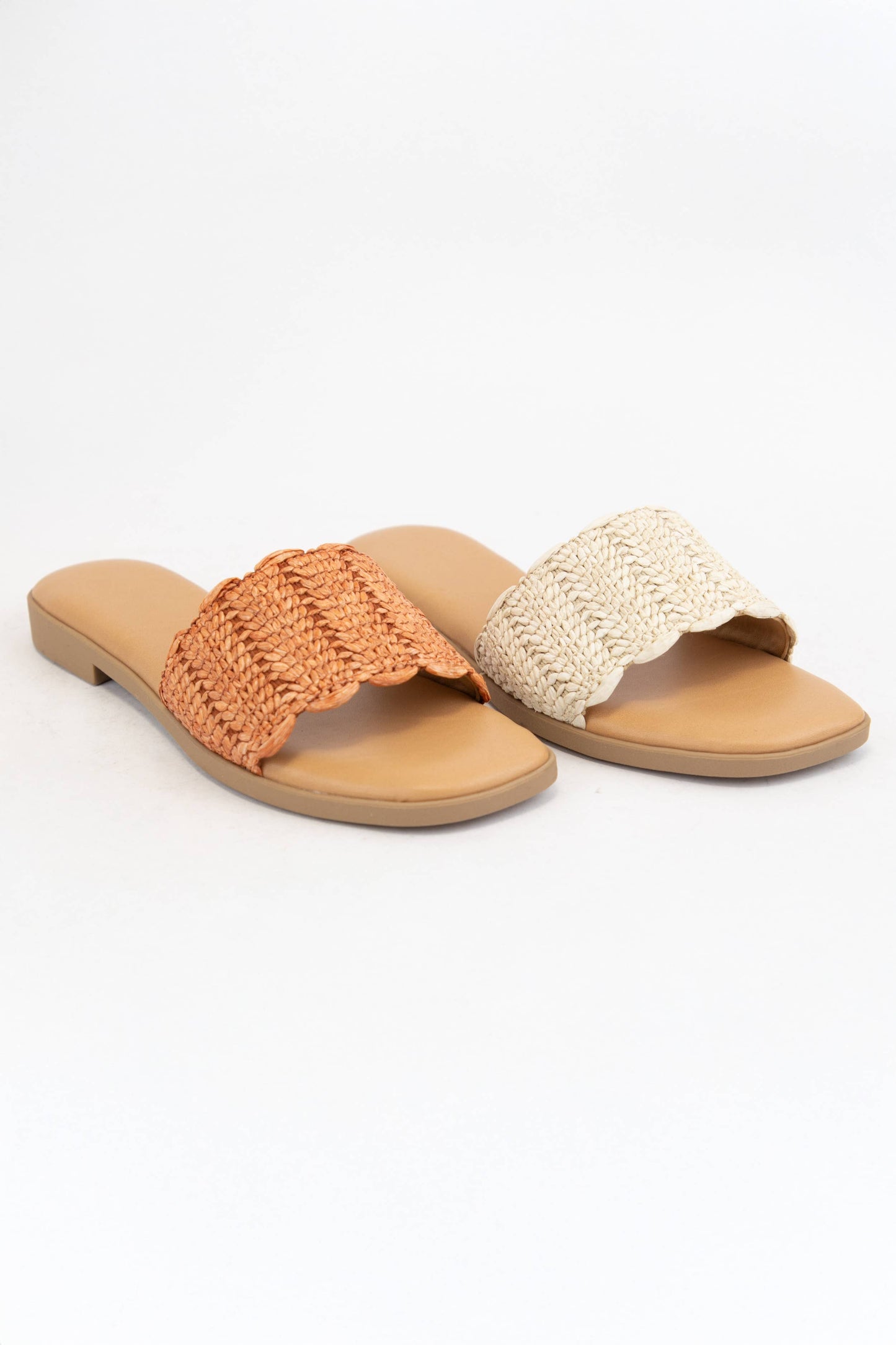 Screen Scallop Rafffin Sandal