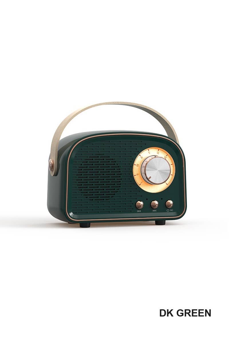 Mini Retro Radio Bluetooth Multifunction Speaker