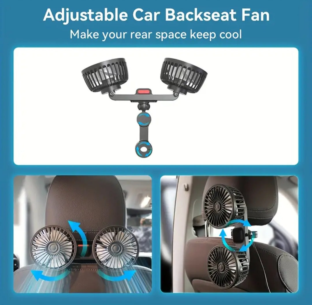 Compact Dual-Head Fan