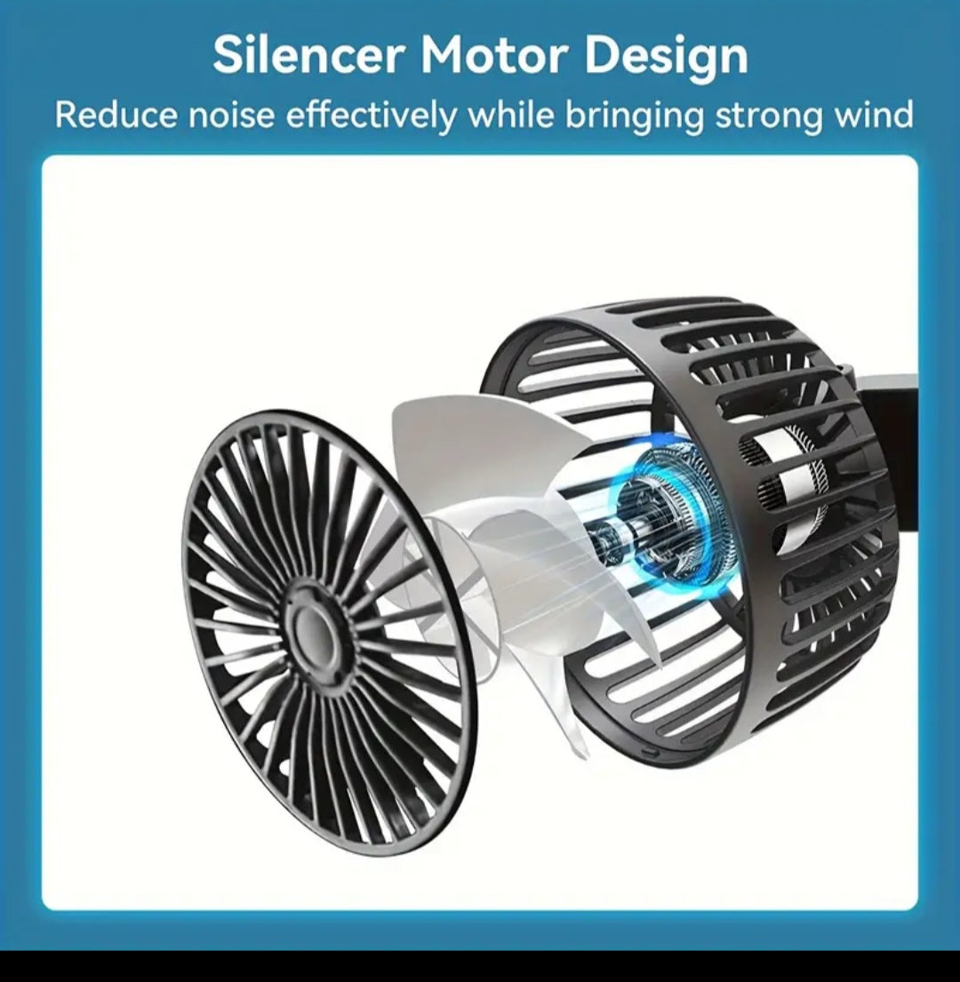 Compact Dual-Head Fan