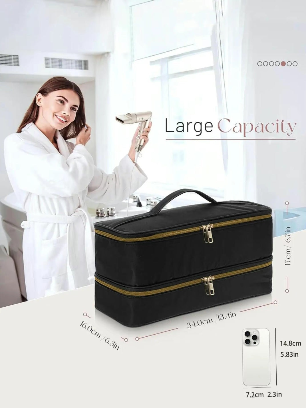 Double Layer Travel Bag