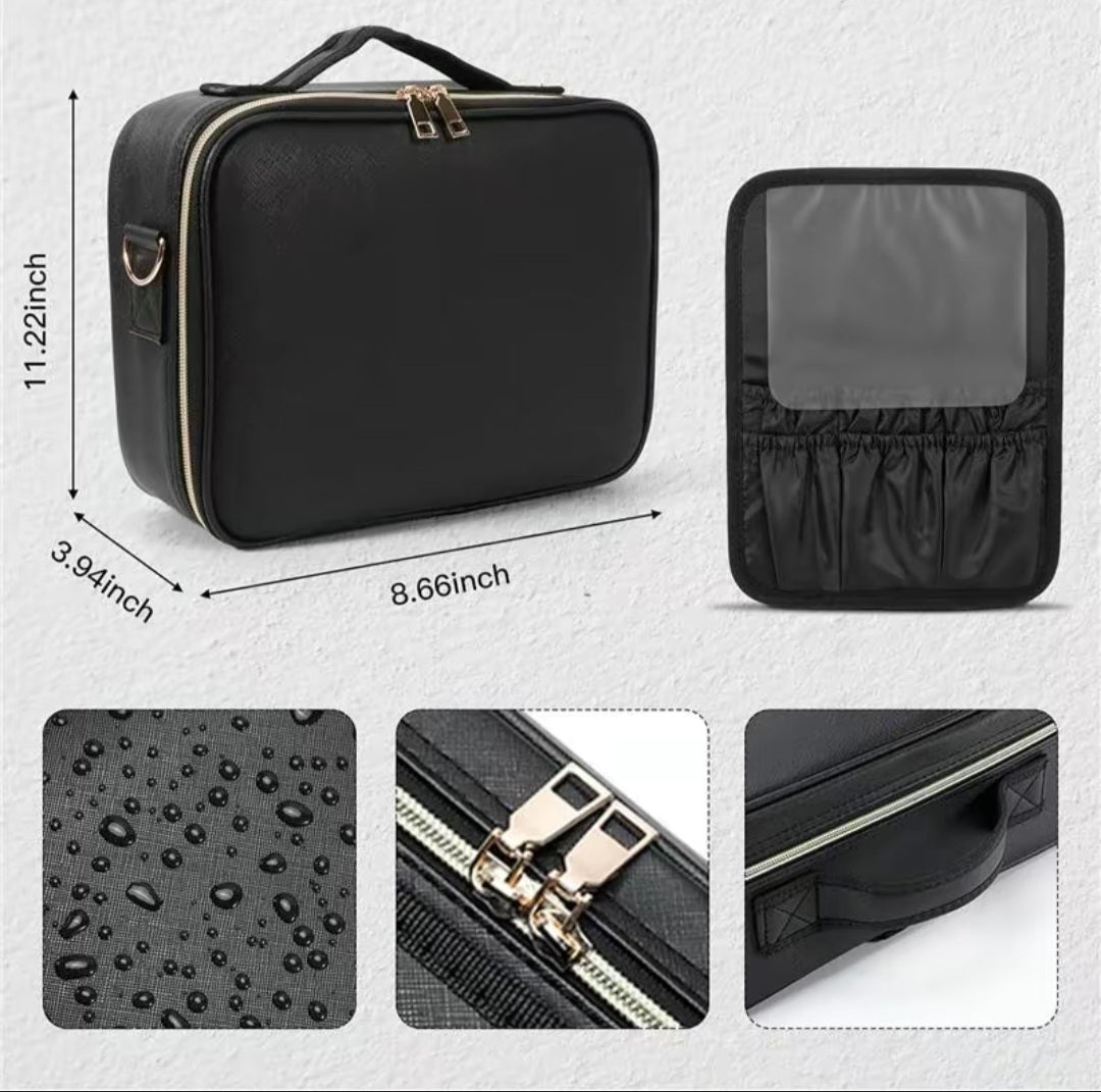 Travel Makeup Bags with Led Mirror