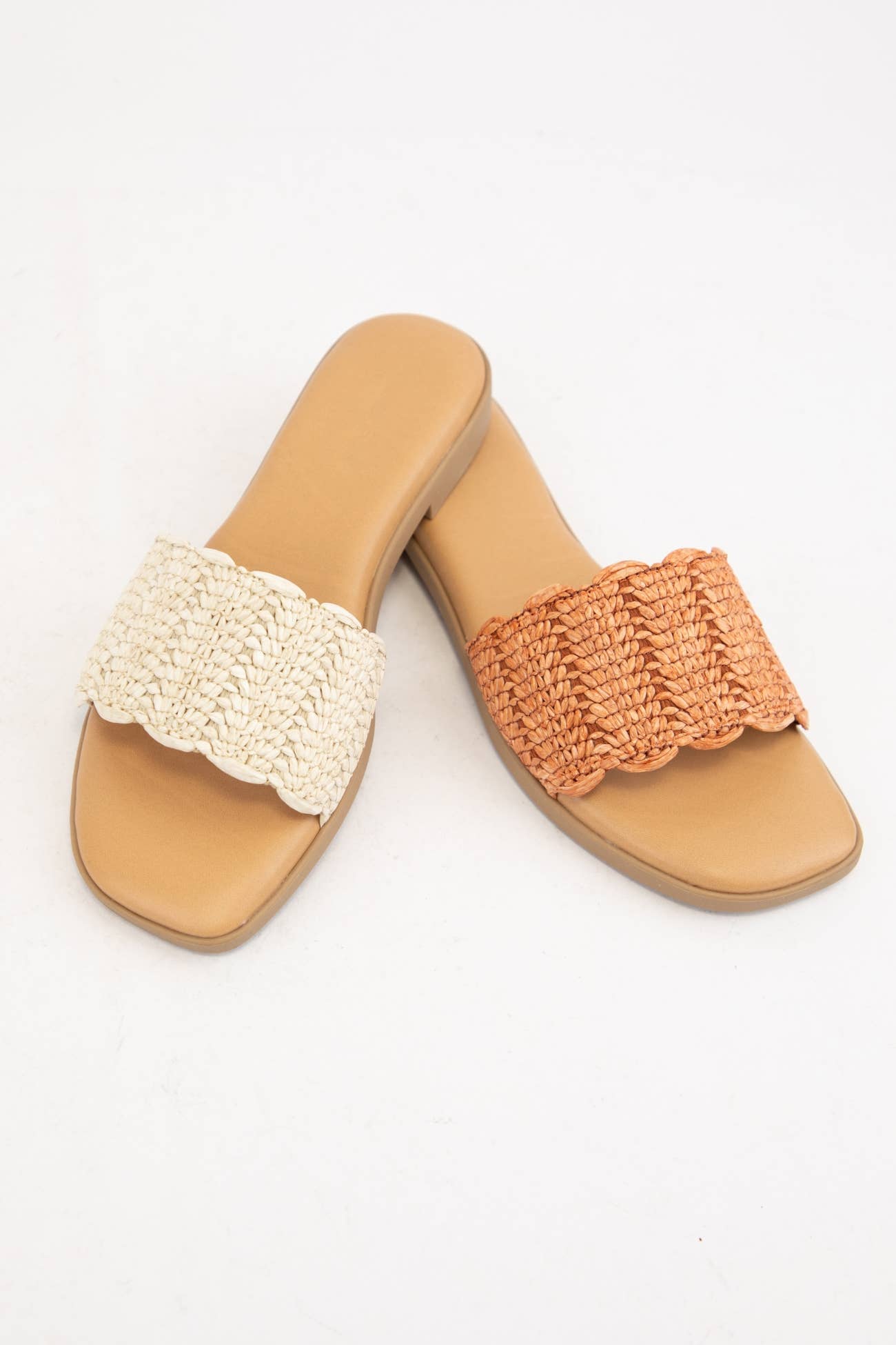 Screen Scallop Rafffin Sandal