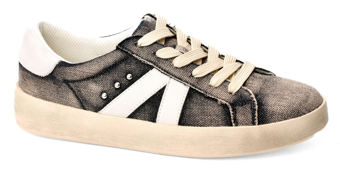 No Chasers Washed Blue Denim Sneaker