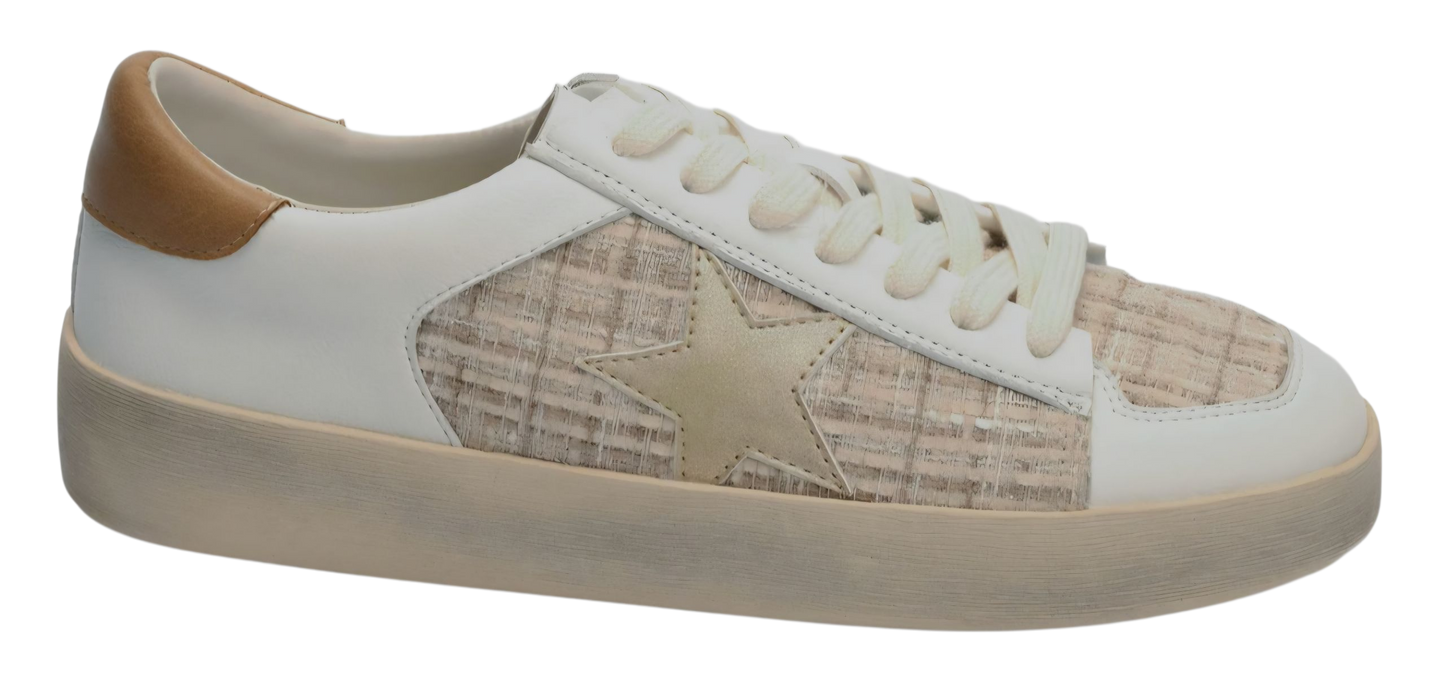 Sand Tweed Another Round Sneaker