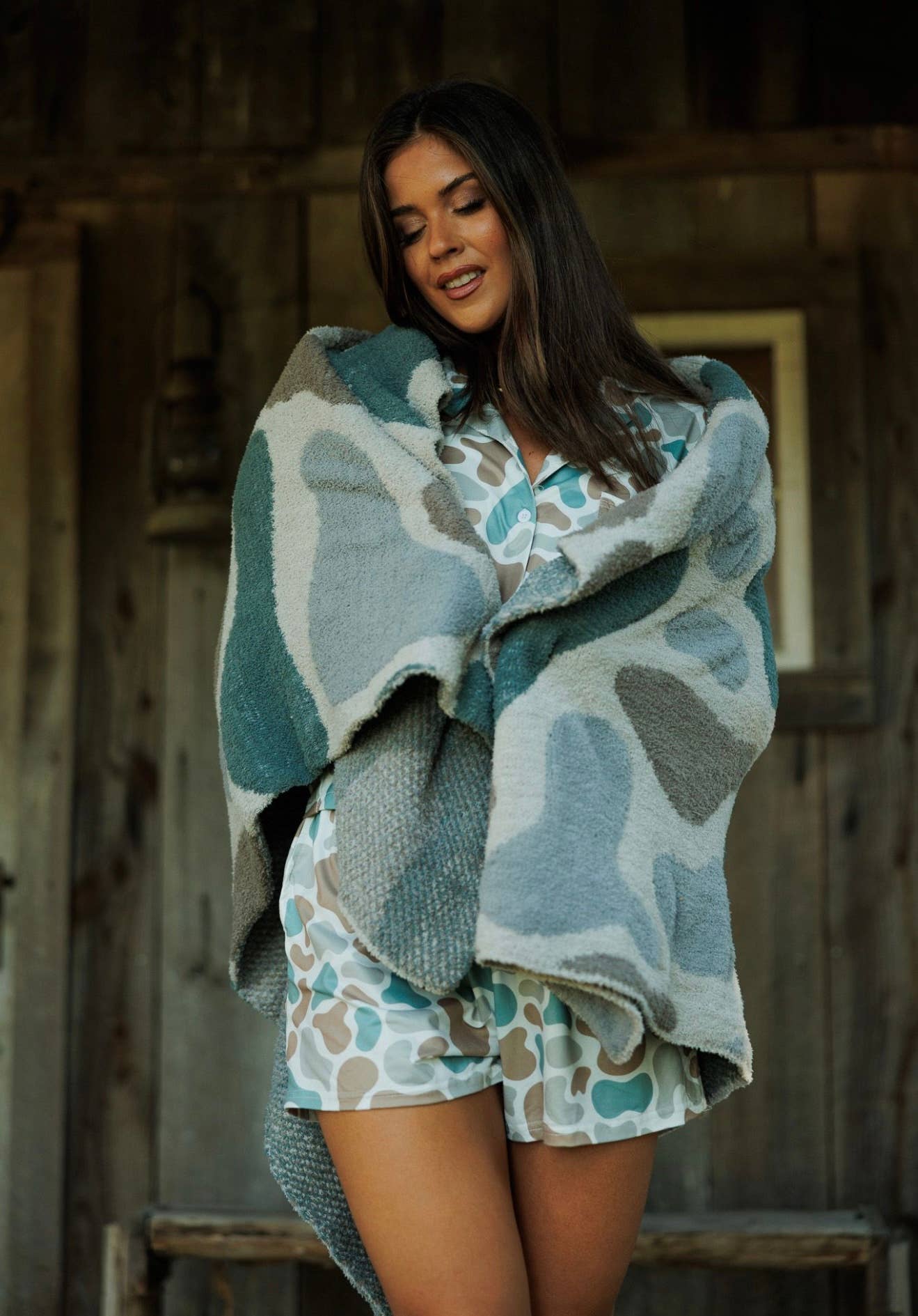 Camo Throw Blanket