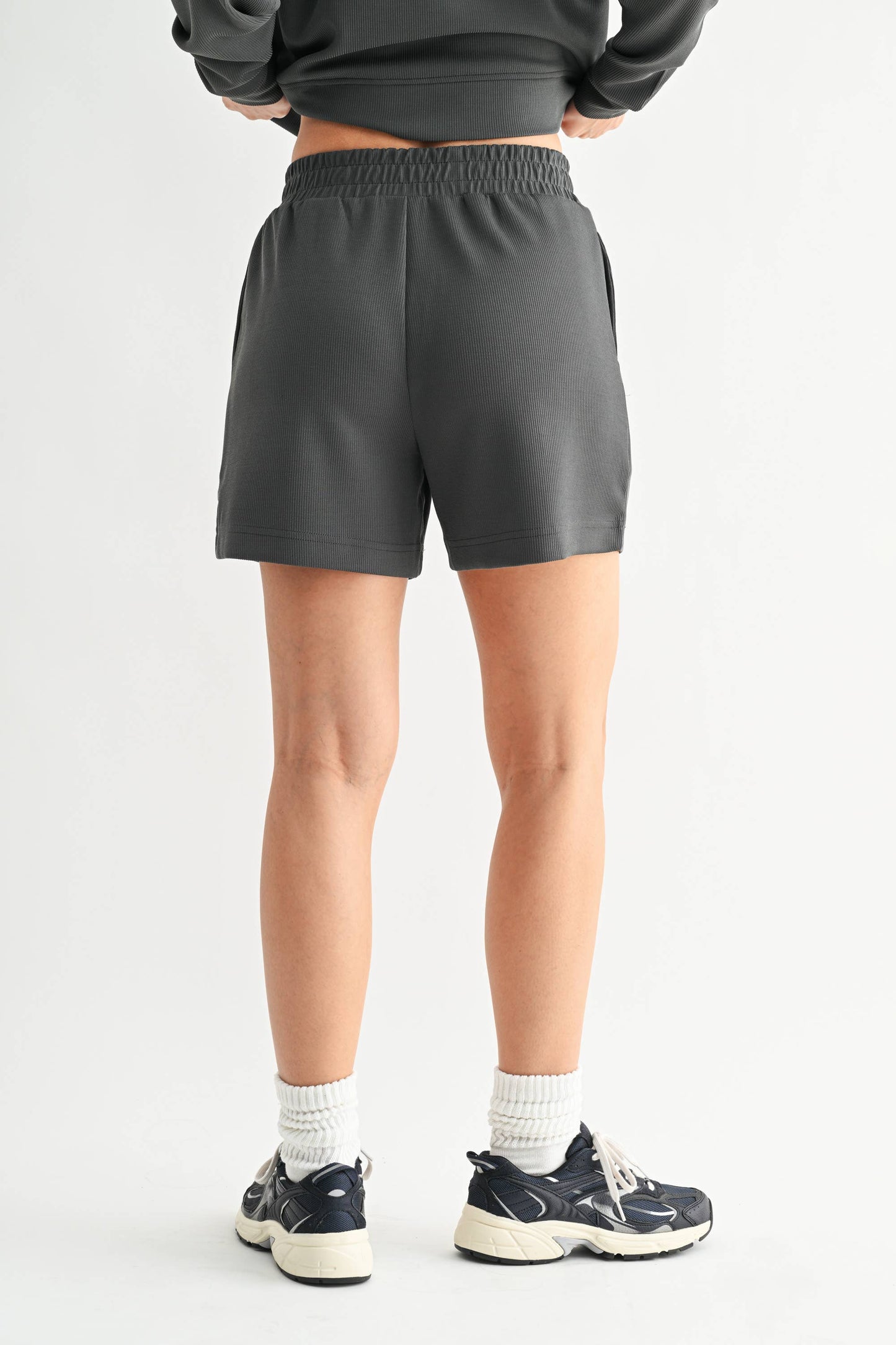 Luxe Sand Wash Rib Lounge Shorts
