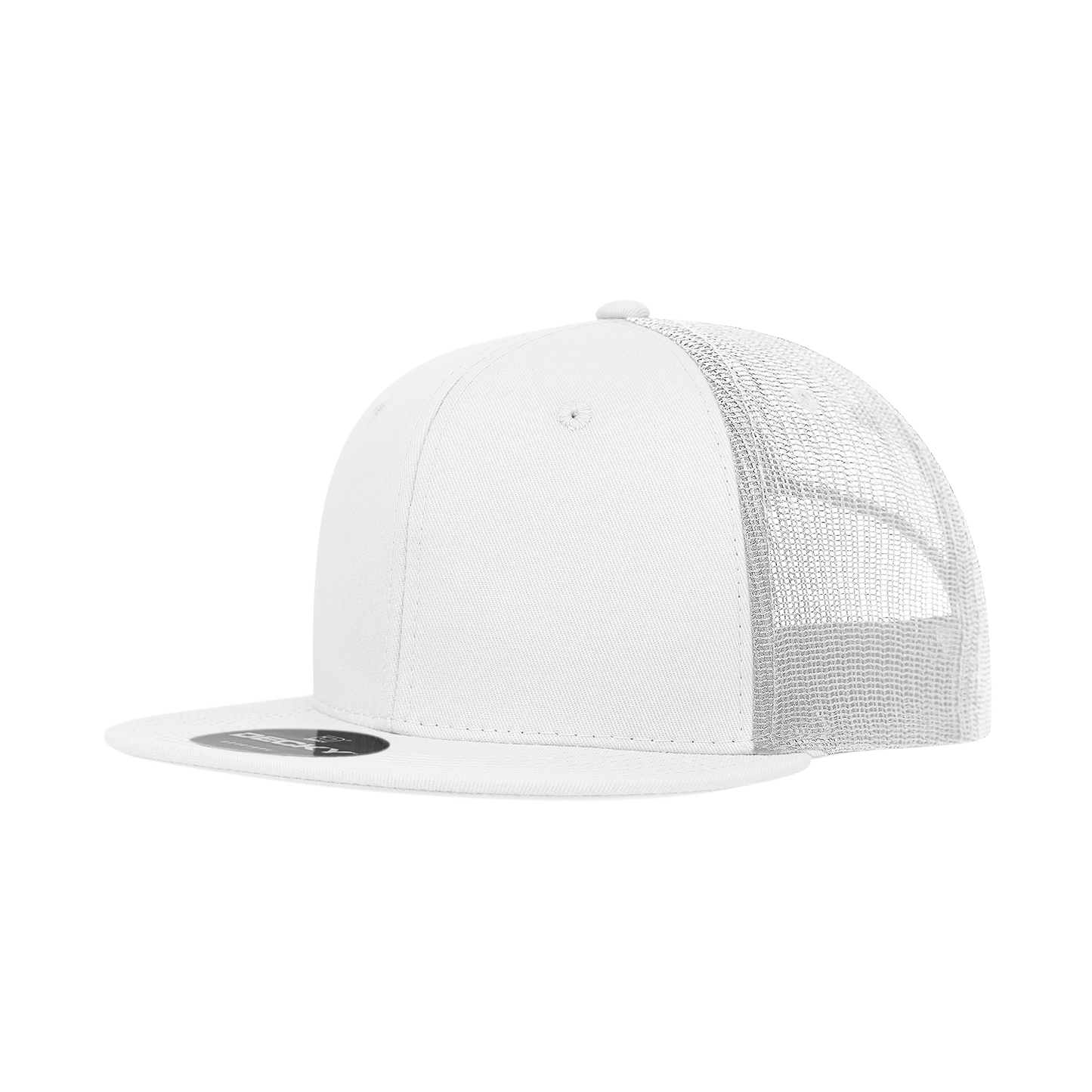 Decky 6033 - 6 Panel High Profile Structured Cotton/Poly Blend Trucker - Decky Classics
