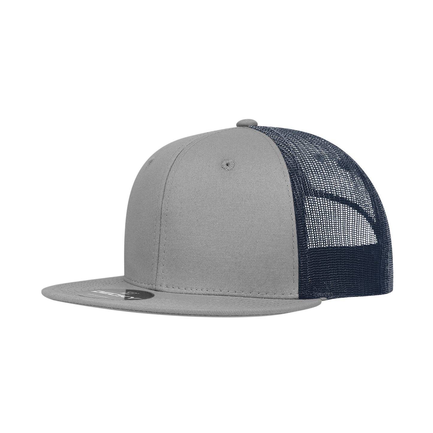 Decky 6033 - 6 Panel High Profile Structured Cotton/Poly Blend Trucker - Decky Classics