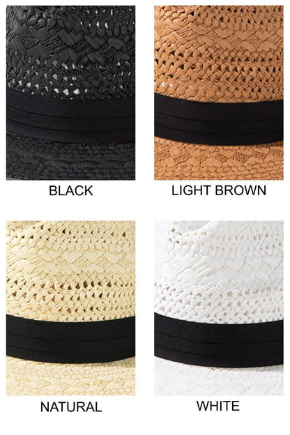 Boho Chic Summer Panama Hat