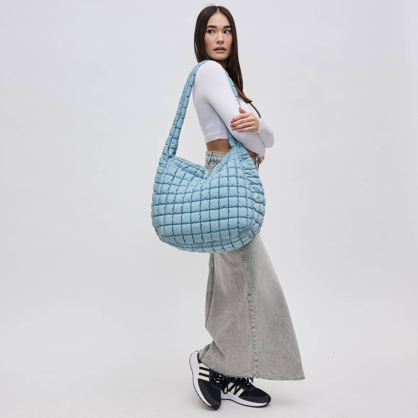 Revive - Quilted Puffer Nylon Hobo