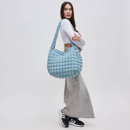 Revive - Quilted Puffer Nylon Hobo