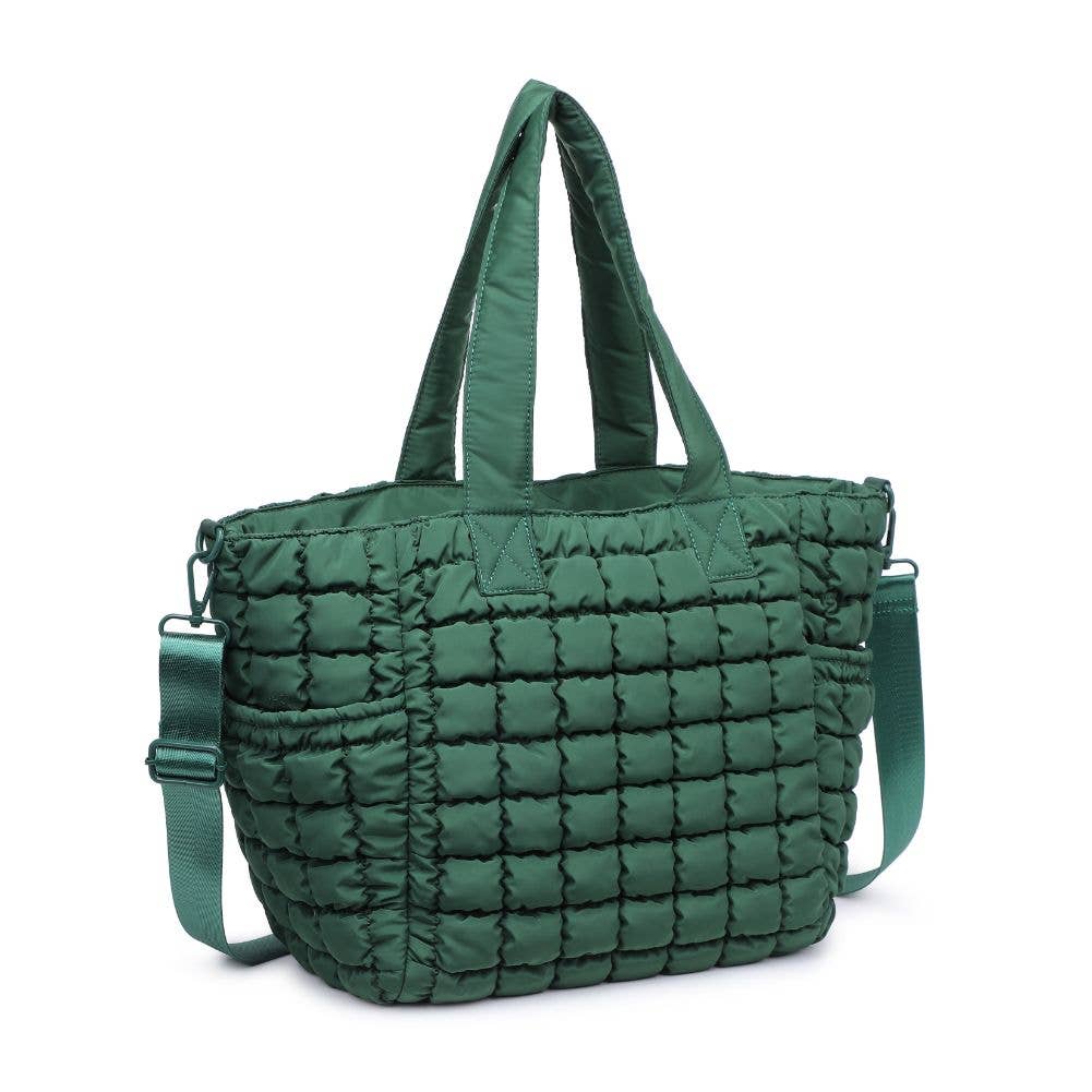 Dreamer - Quilted Puffer Nylon Tote
