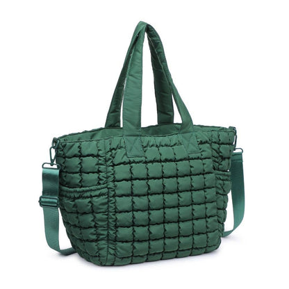 Dreamer - Quilted Puffer Nylon Tote