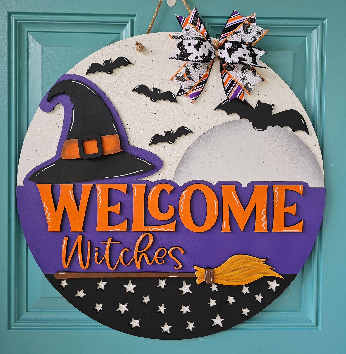 Welcome Witches Door Hanger