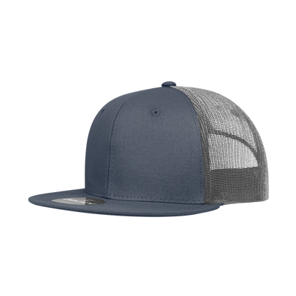 Decky 6033 - 6 Panel High Profile Structured Cotton/Poly Blend Trucker - Decky Classics