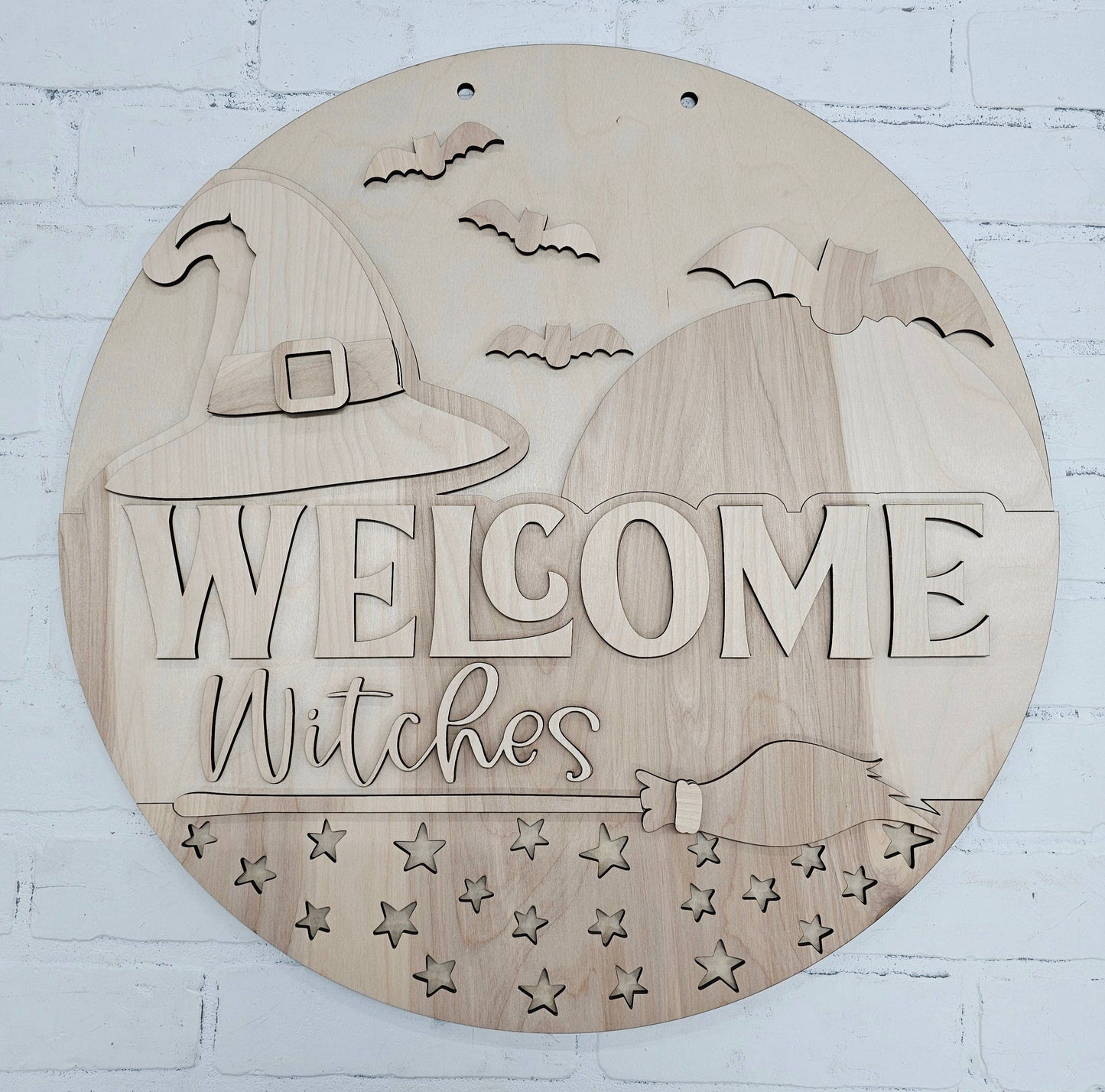 Welcome Witches Door Hanger