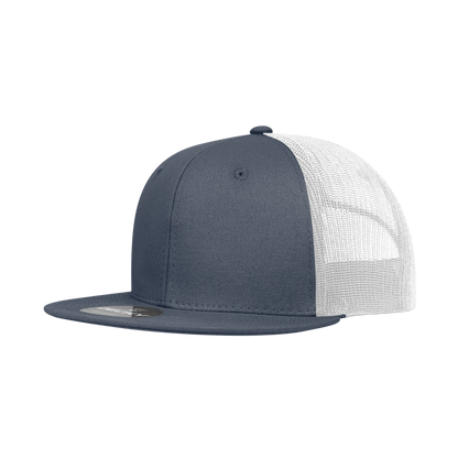 Decky 6033 - 6 Panel High Profile Structured Cotton/Poly Blend Trucker - Decky Classics