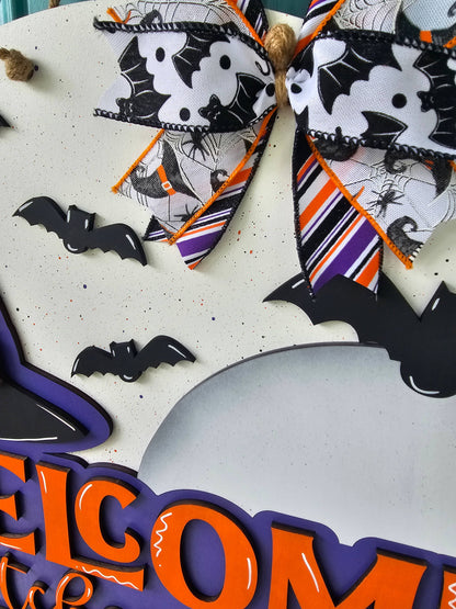 Welcome Witches Door Hanger