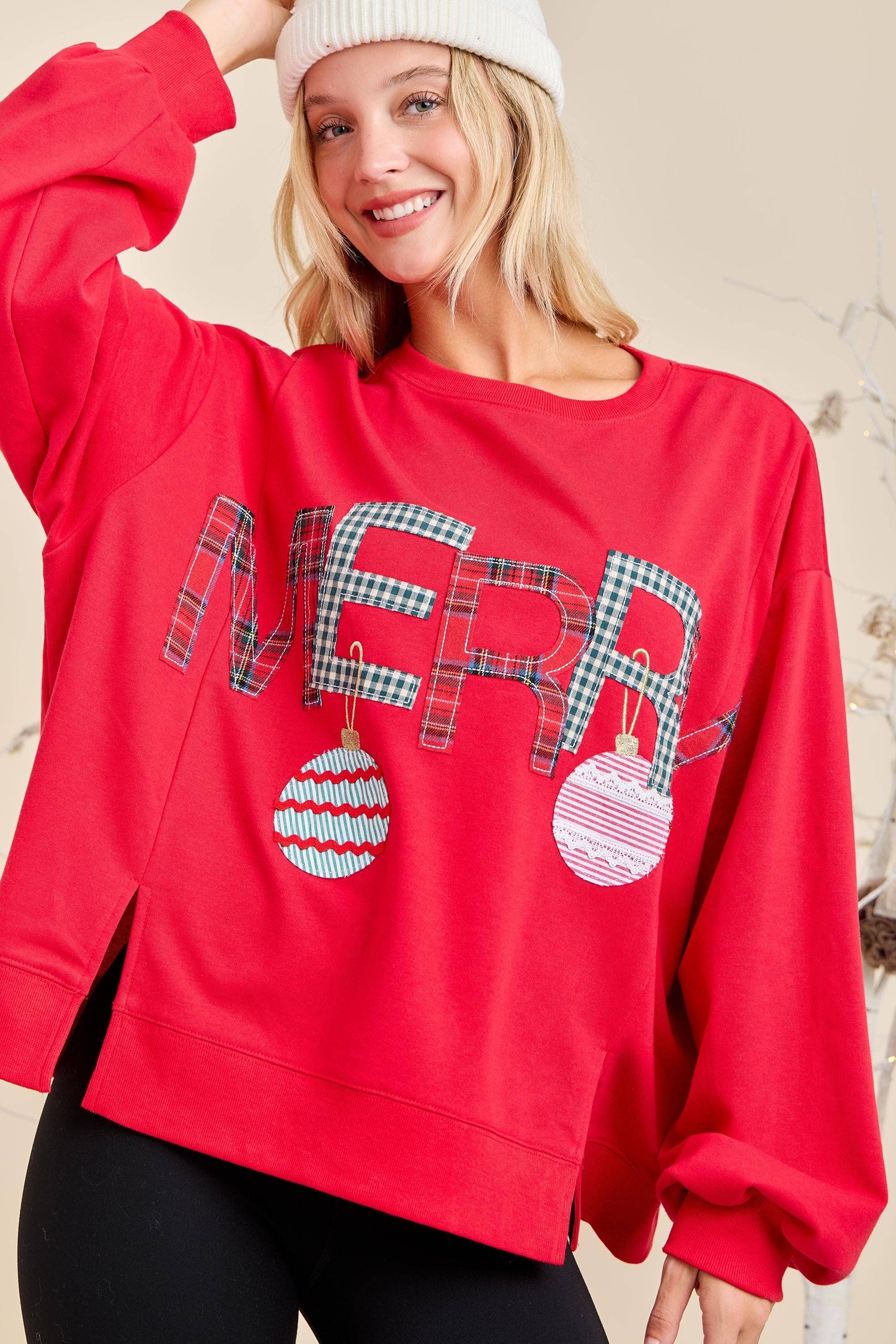 Merry Christmas Sweatshirt – Festive Holiday Pullover