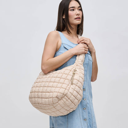 Revive - Quilted Puffer Nylon Hobo
