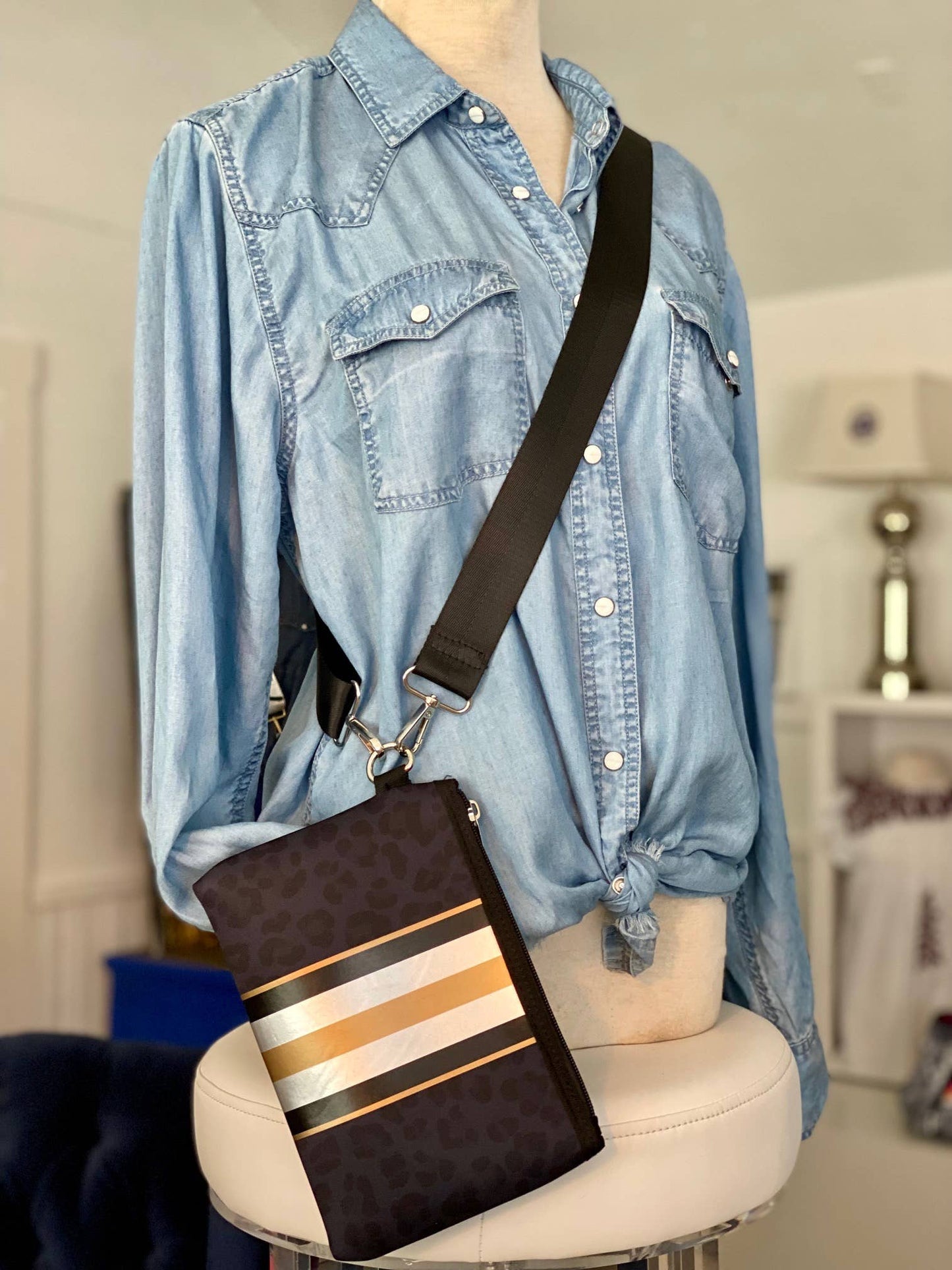 The Lizzy Mini Neoprene Tote and Wristlet | shoptaylorgray