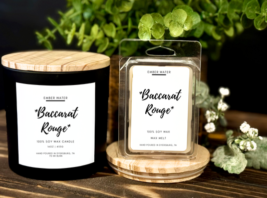 Rouge (Dupe) 16 oz 100% Soy Candle  