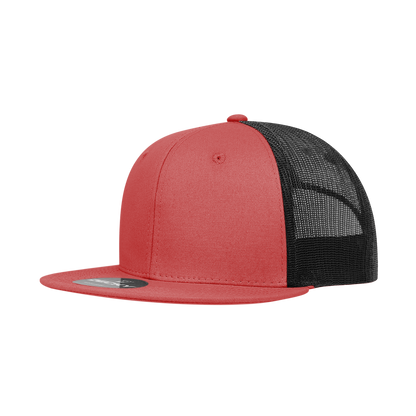 Decky 6033 - 6 Panel High Profile Structured Cotton/Poly Blend Trucker - Decky Classics