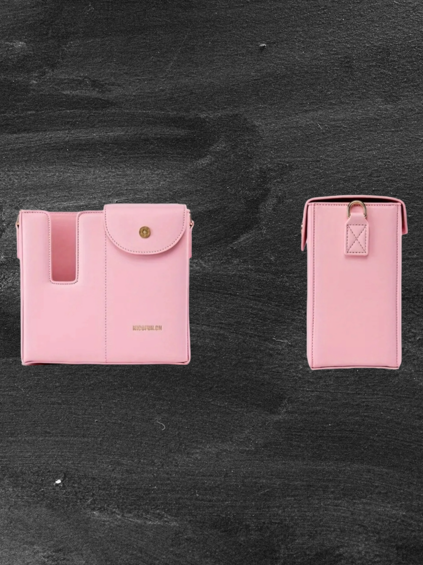 Water Cup carrier crossbody/messager bag with adjustable strap