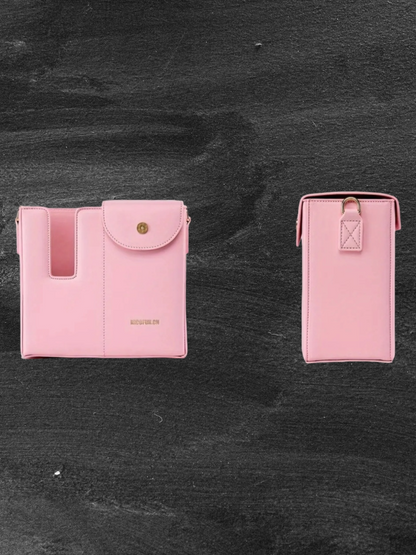 Water Cup carrier crossbody/messager bag with adjustable strap