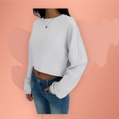 Crop Top Long Shirt