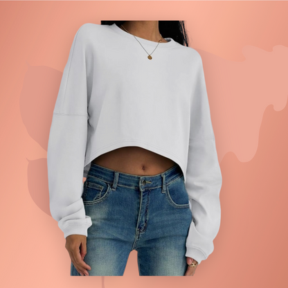 Crop Top Long Shirt