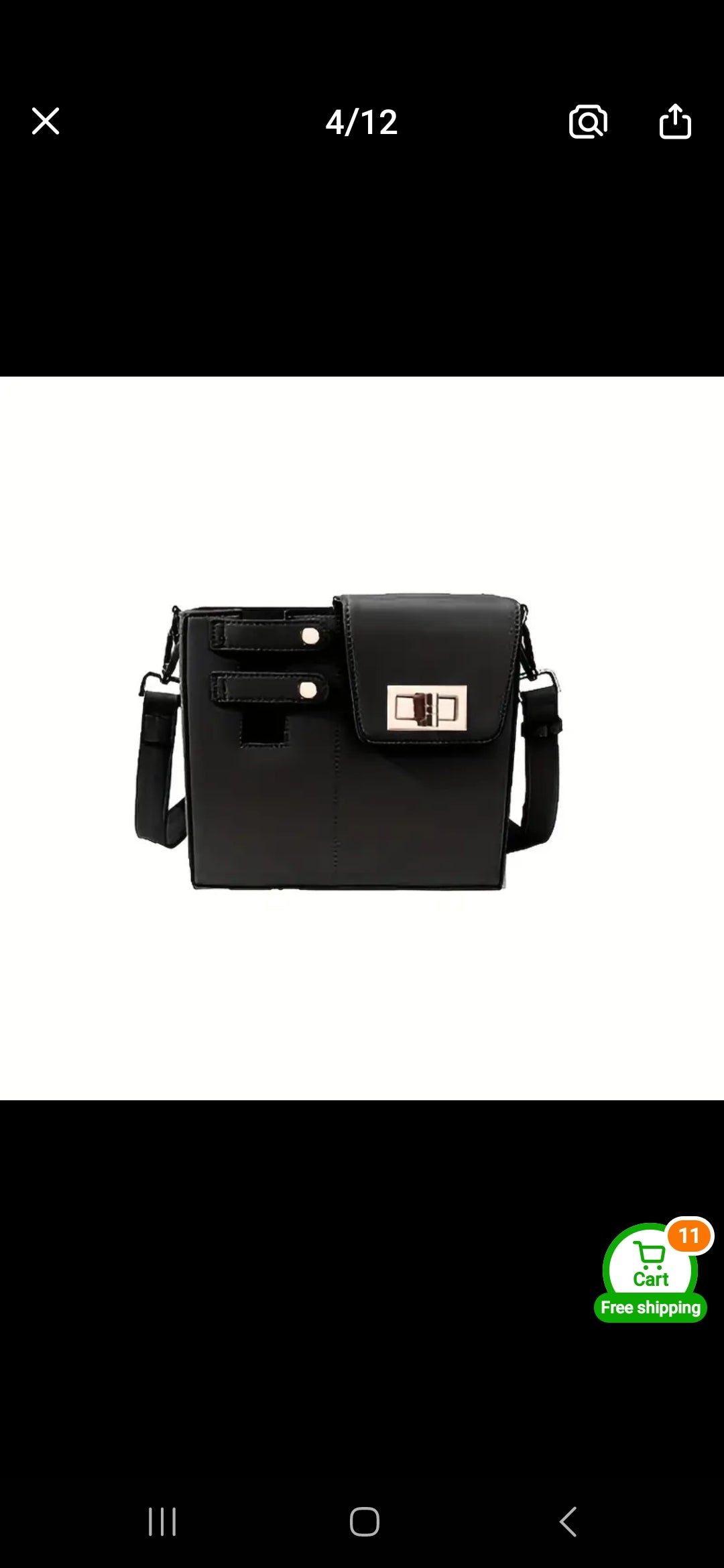 Water Cup carrier crossbody/messager bag with adjustable strap