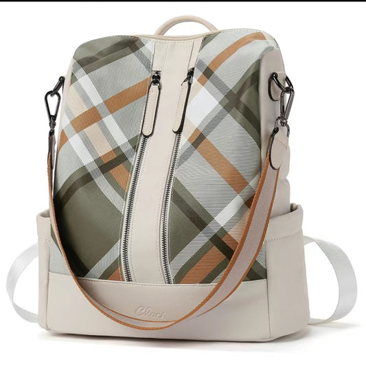 Leather Backpack Purse