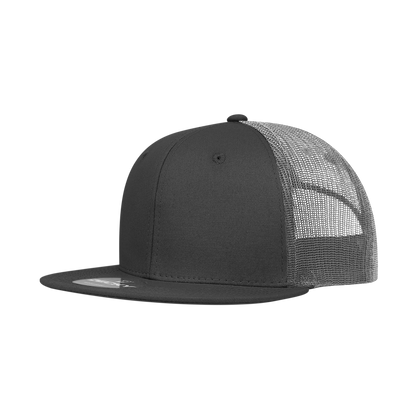 Decky 6033 - 6 Panel High Profile Structured Cotton/Poly Blend Trucker - Decky Classics