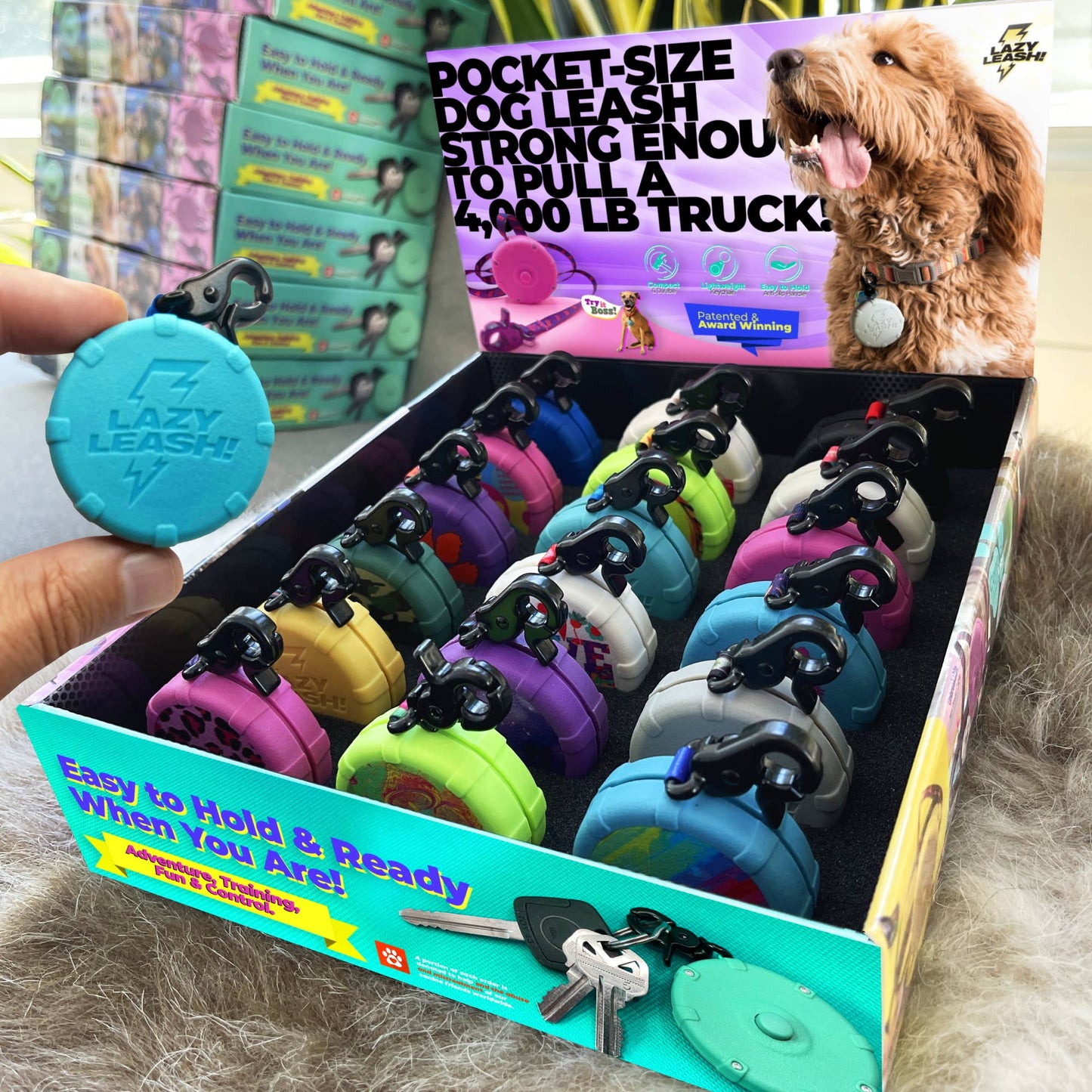 LAZY LEASH! ⚡️ Mini Power Leash!