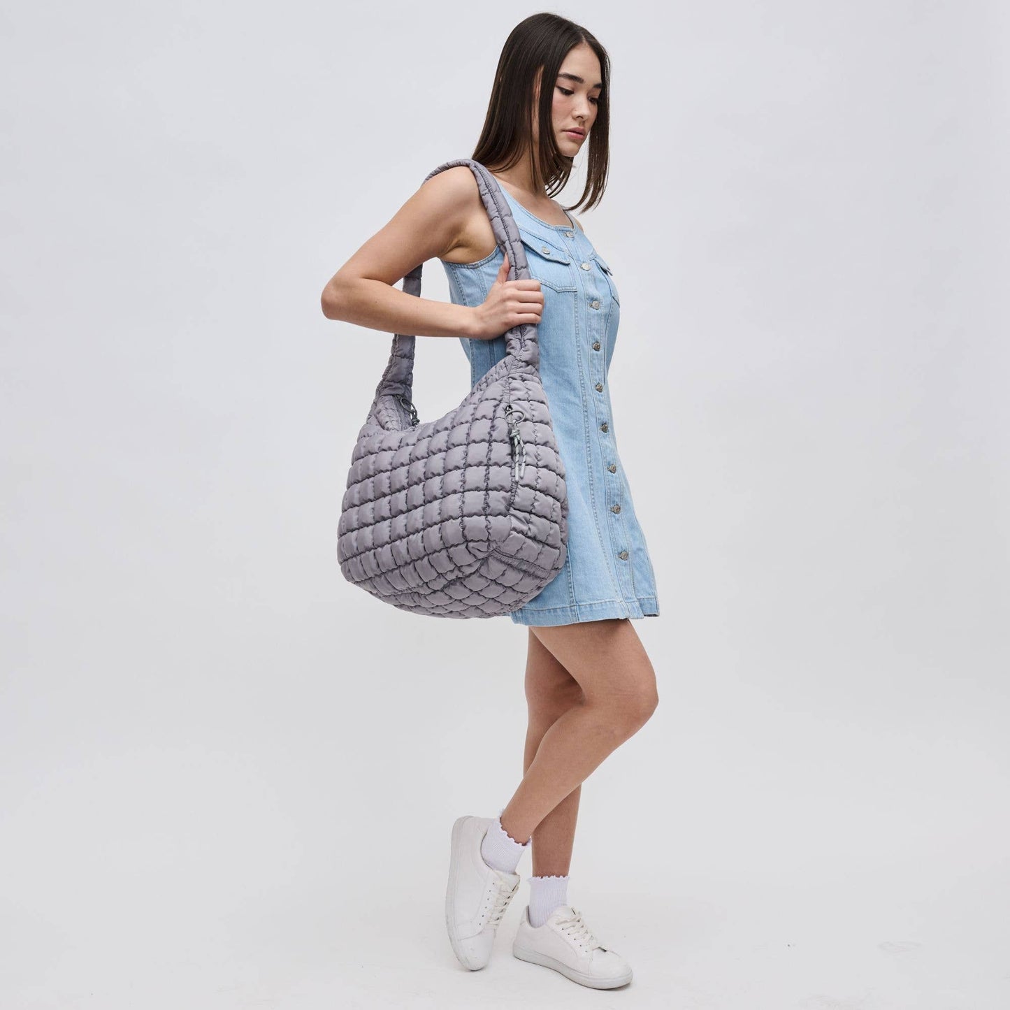 Revive - Quilted Puffer Nylon Hobo