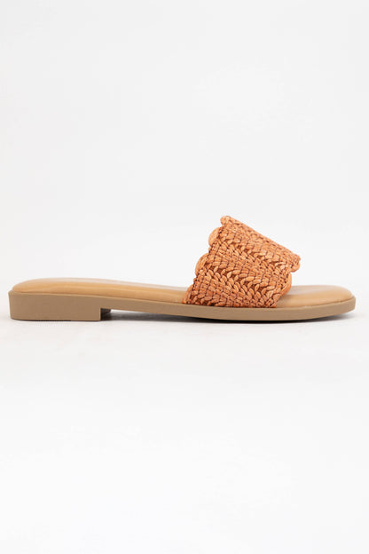 Screen Scallop Rafffin Sandal