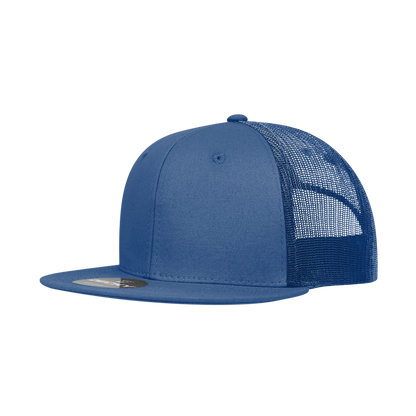 Decky 6033 - 6 Panel High Profile Structured Cotton/Poly Blend Trucker - Decky Classics