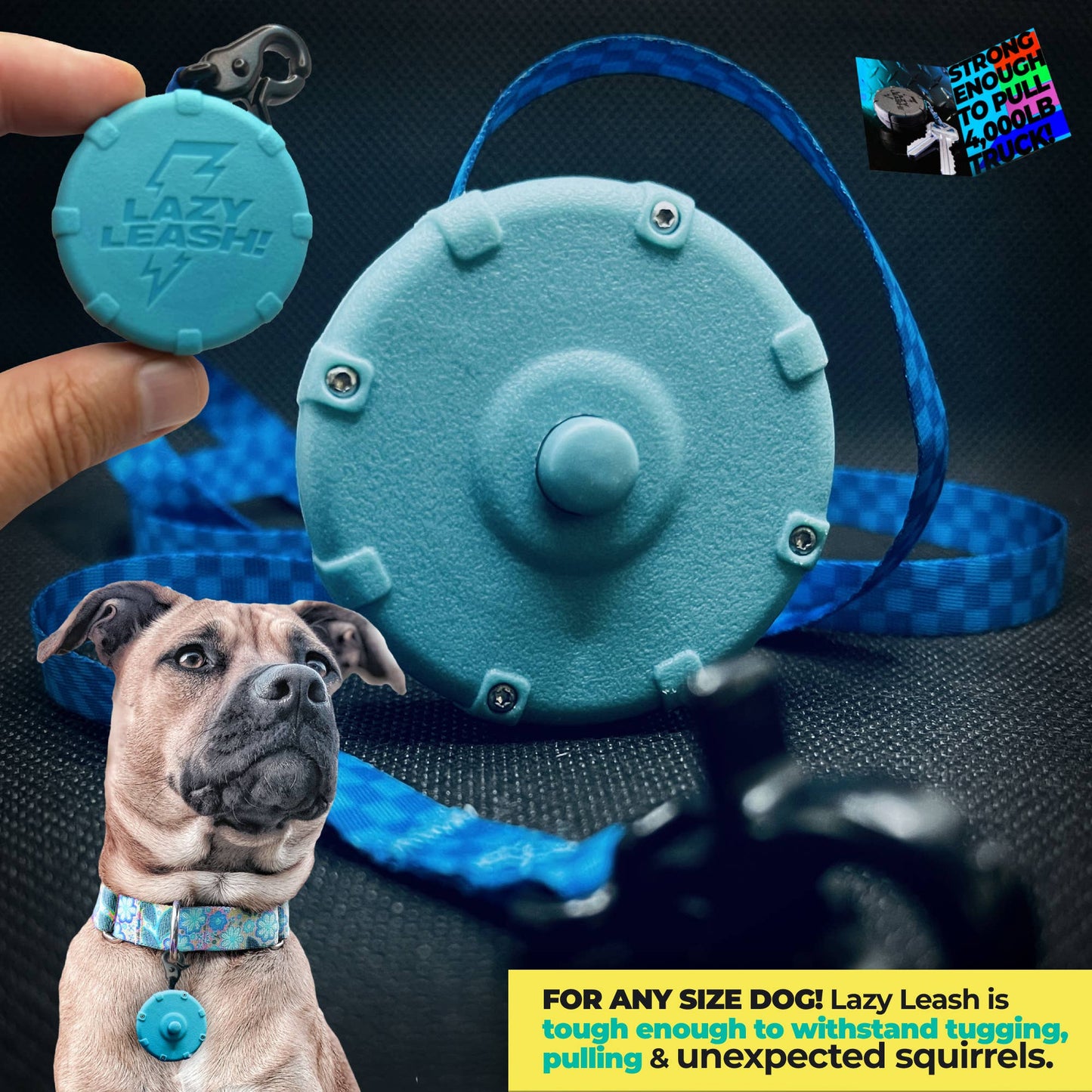 LAZY LEASH! ⚡️ Mini Power Leash!