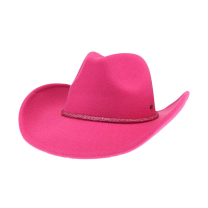 Reno Vegan Fabric Cowboy Hat VCC0067