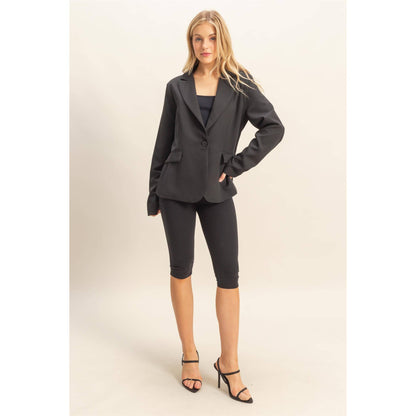 Single Button Blazer