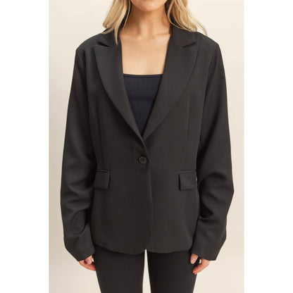 Single Button Blazer