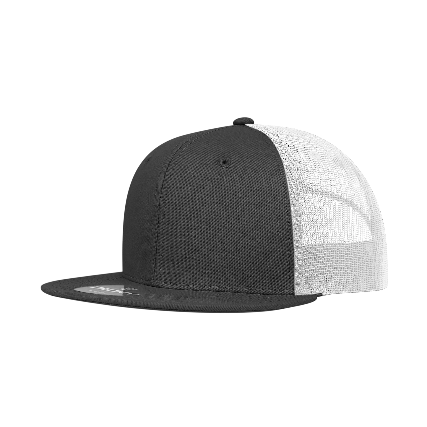 Decky 6033 - 6 Panel High Profile Structured Cotton/Poly Blend Trucker - Decky Classics