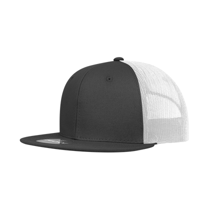 Decky 6033 - 6 Panel High Profile Structured Cotton/Poly Blend Trucker - Decky Classics