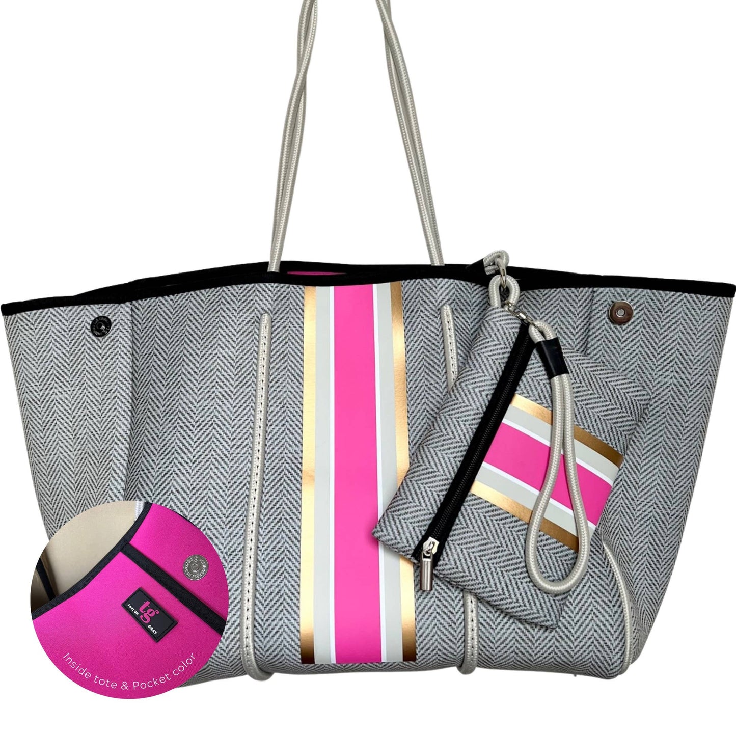 The Cathy Neoprene Tote | shoptaylorgray