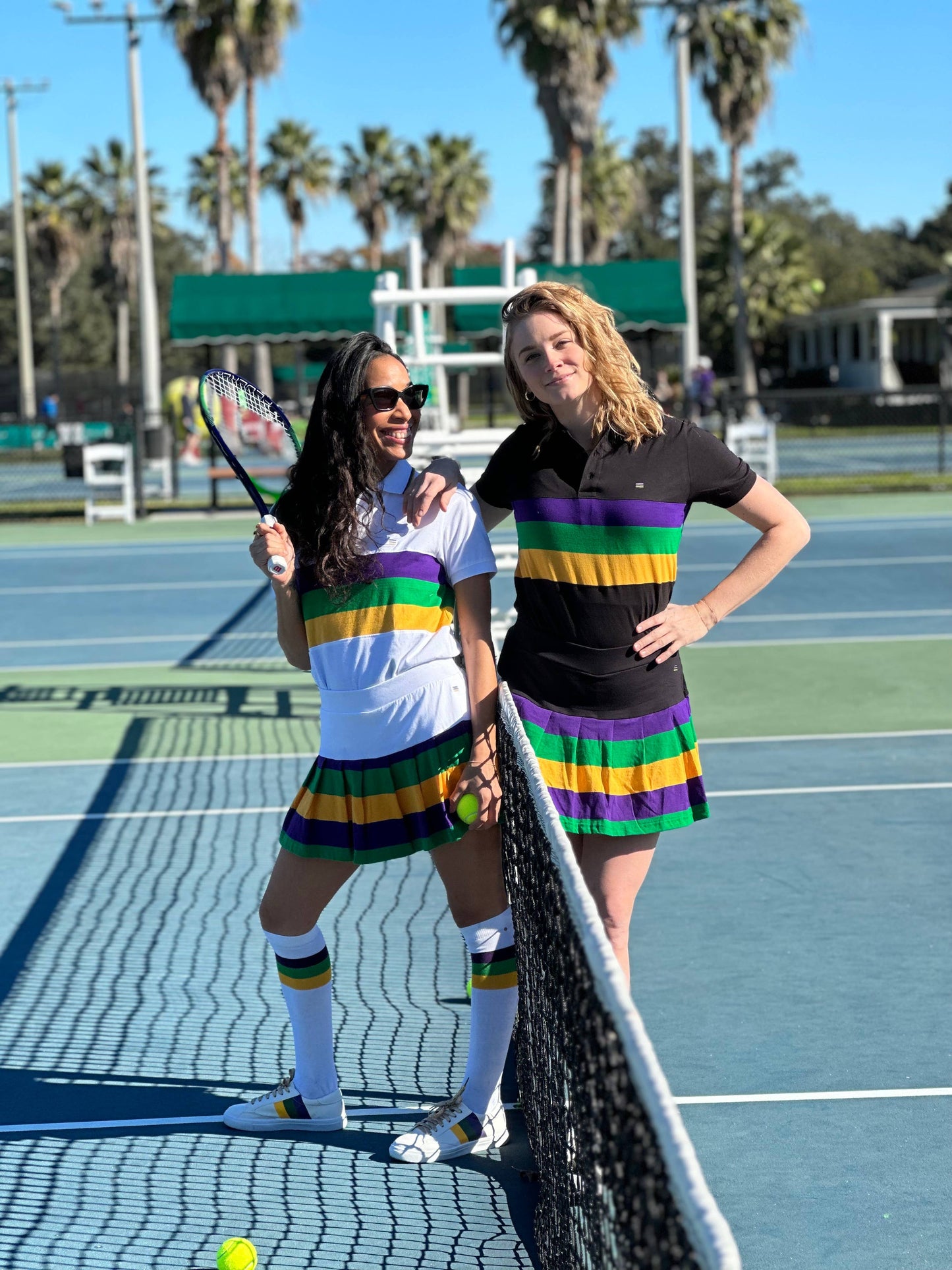 Pleated Adult Skort - Black