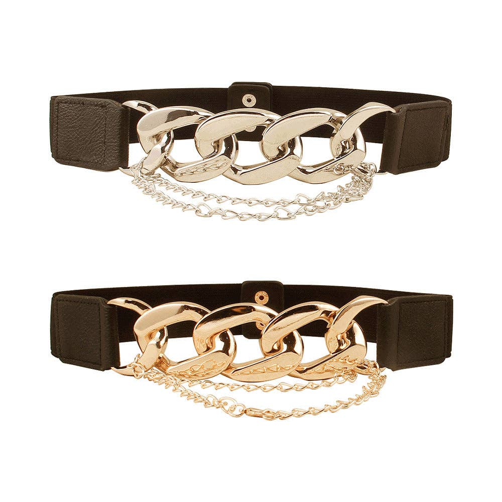 RUNWAY CHAIN TASSEL BELT