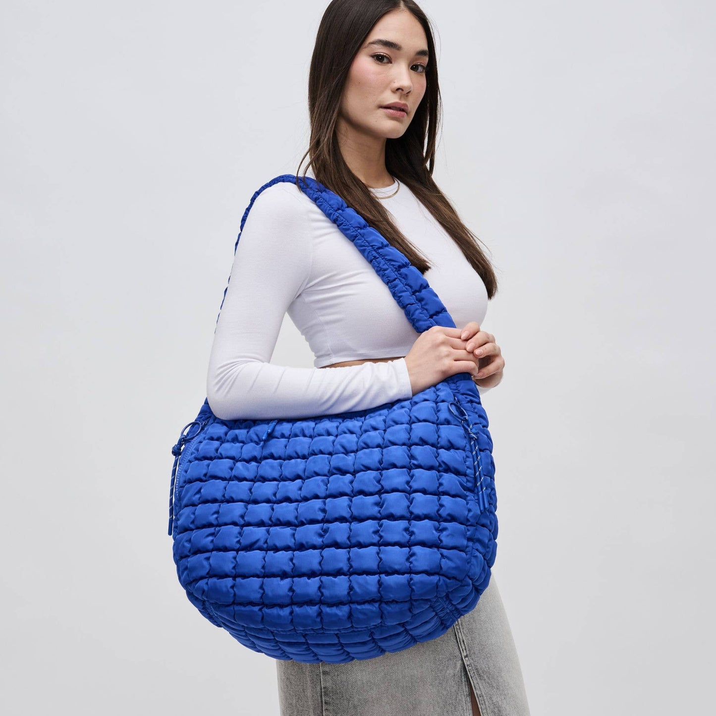 Revive - Quilted Puffer Nylon Hobo